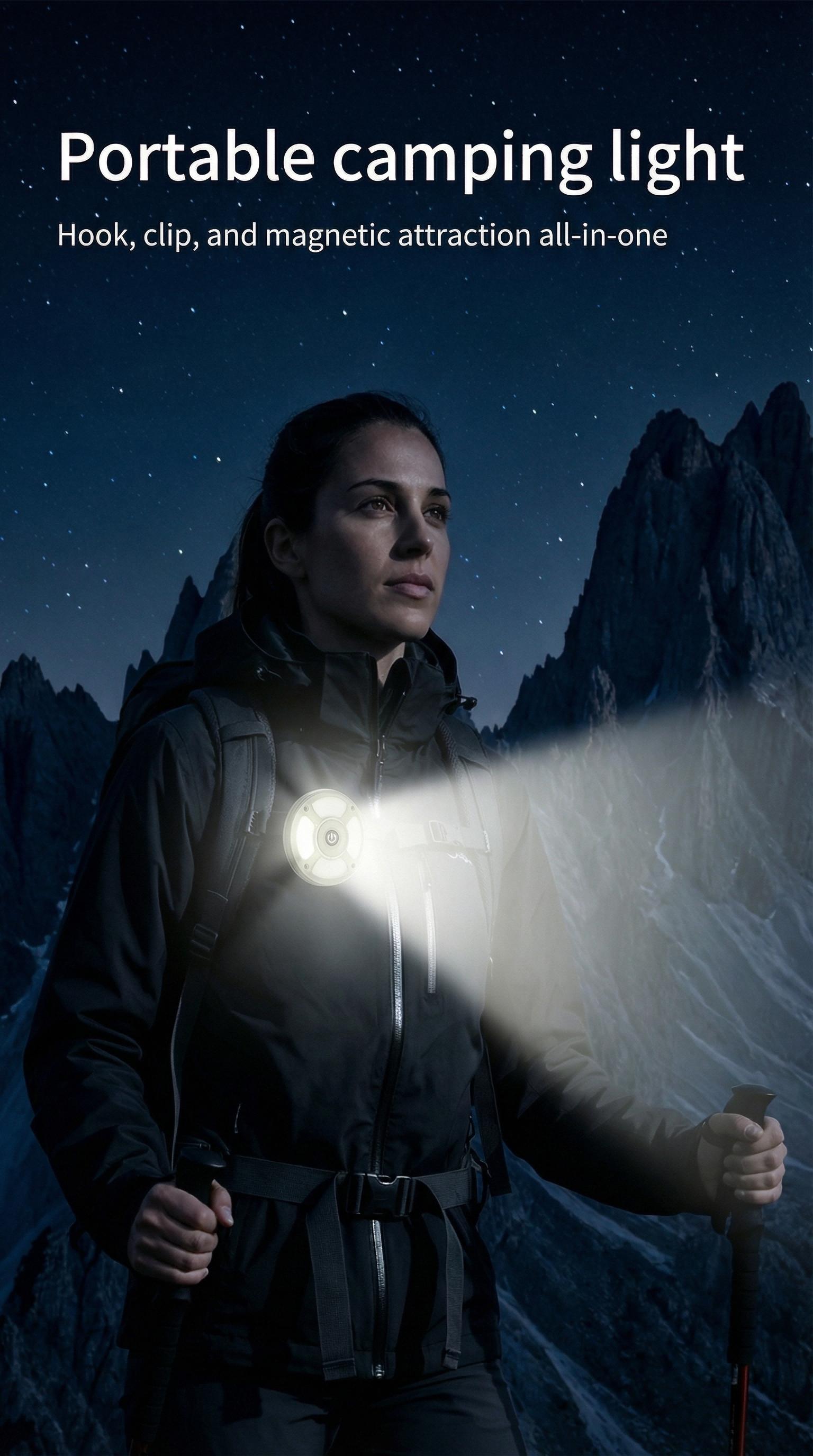 Outdoor Camping Light – High Brightness & Compact Design