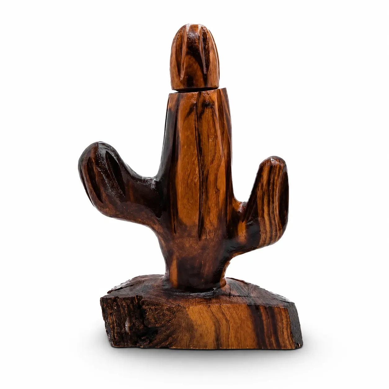 IECAP LLC Ironwood Pepper Grinder – Manual Wooden Spice Mill – Salt & Chili Grinder