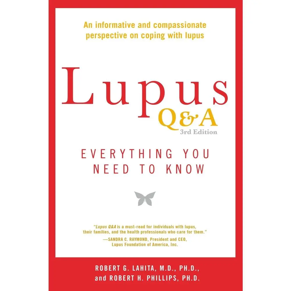 Used Paperback Book - Lupus Q&A Revised and Updated (3rd Edition): Everything You Need to Know by Robert G. Lahita, English Bestselling Resource for Families Navigating Chronic Autoimmune Disease, Demystifying Diagnosis & Exploring Alternative Treatments