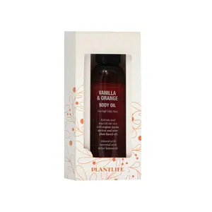 Plantlife Vanilla Orange Body Oil – Warm Sweet Citrus Aromatic Moisturizer