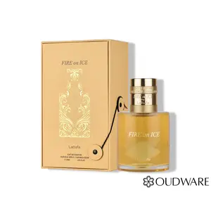 Fire on Ice by Lattafa – 100ml Eau de Parfum | Bold, Contrasting Fragrance for Men & Women