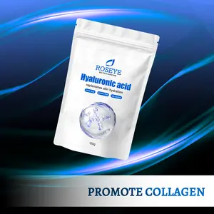 [ ROSEYE Official ] 120g Micro-Molecular Hyaluronic Acid Serum Powder – Cosmetic-Grade, Rapid-Dissolve Hydration Core (100% Soluble Within 90 Minutes), Plant-Based Formula for Daily Skincare & Pro Mixing