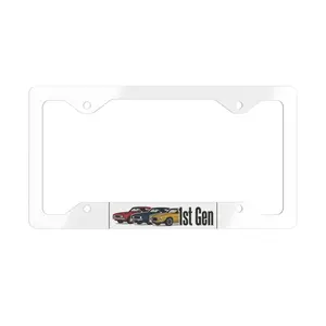 1st Gen Camaro License Plate Frame | 68, 69, 70 Chevy Muscle Car Decor | Father's Day Gift for Car Guy