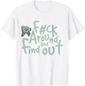 4S Seafoam Green White Color Match T-Shirt