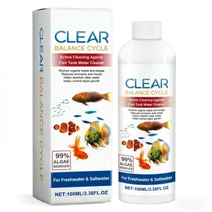 Fish Tank Water Clarifying Agent, To Clean Fish Tank Stains Sludge Water Quality Clear Control Algae Growth