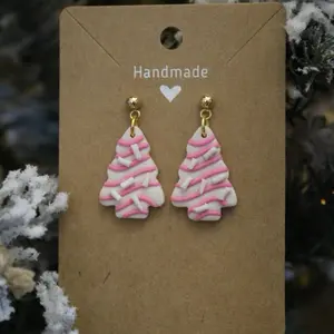 Pink cake trees