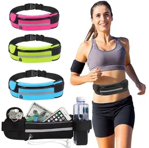 Multifunctional Waterproof Sports Waist Bag - Unisex Sporty Gym Bag for Outdoor Trail Running, Hiking, Portable Small Fitness Equipment Pouch, Sporty Gym Bags