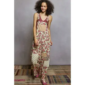 Patchwork Porch Overalls