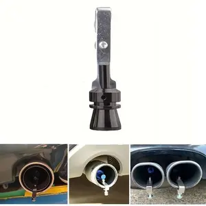 Turbo Horn Universal Automotive Exhaust Sound Enhancer for Cars Trucks Suvs, Tailpipe Replacement Part, Durable Exhaust System Accessory, Multiple Colors