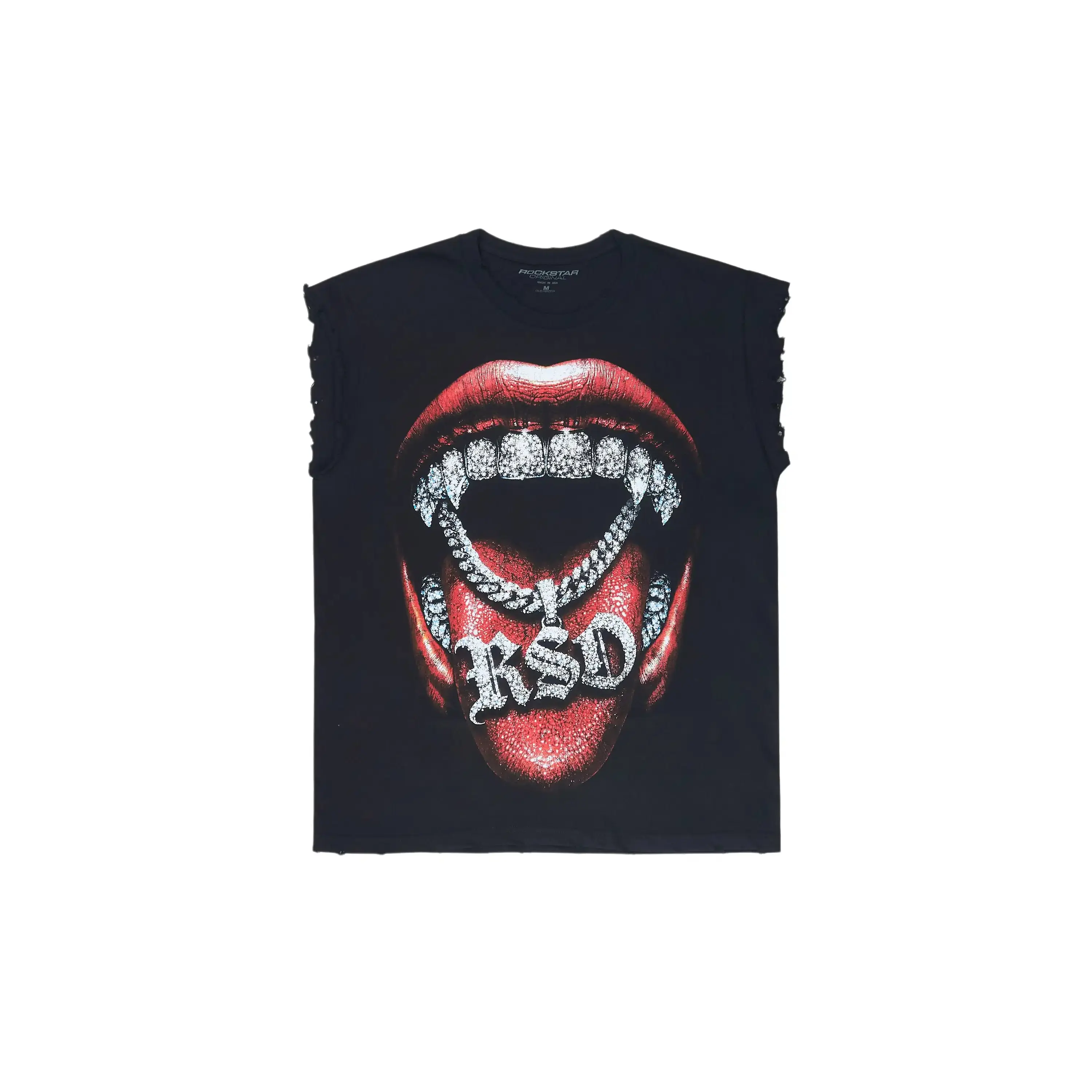 Noctis Black Cut off Tee