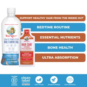 MaryRuth's Hair Care + Bedtime Routine Bundle - Hair Care Liposomal & Liquid Nighttime Multimineral