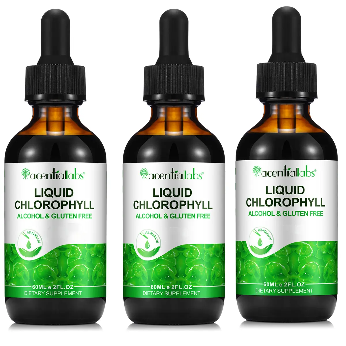 Acentiallabs Chlorophyll Liquid Drops*3