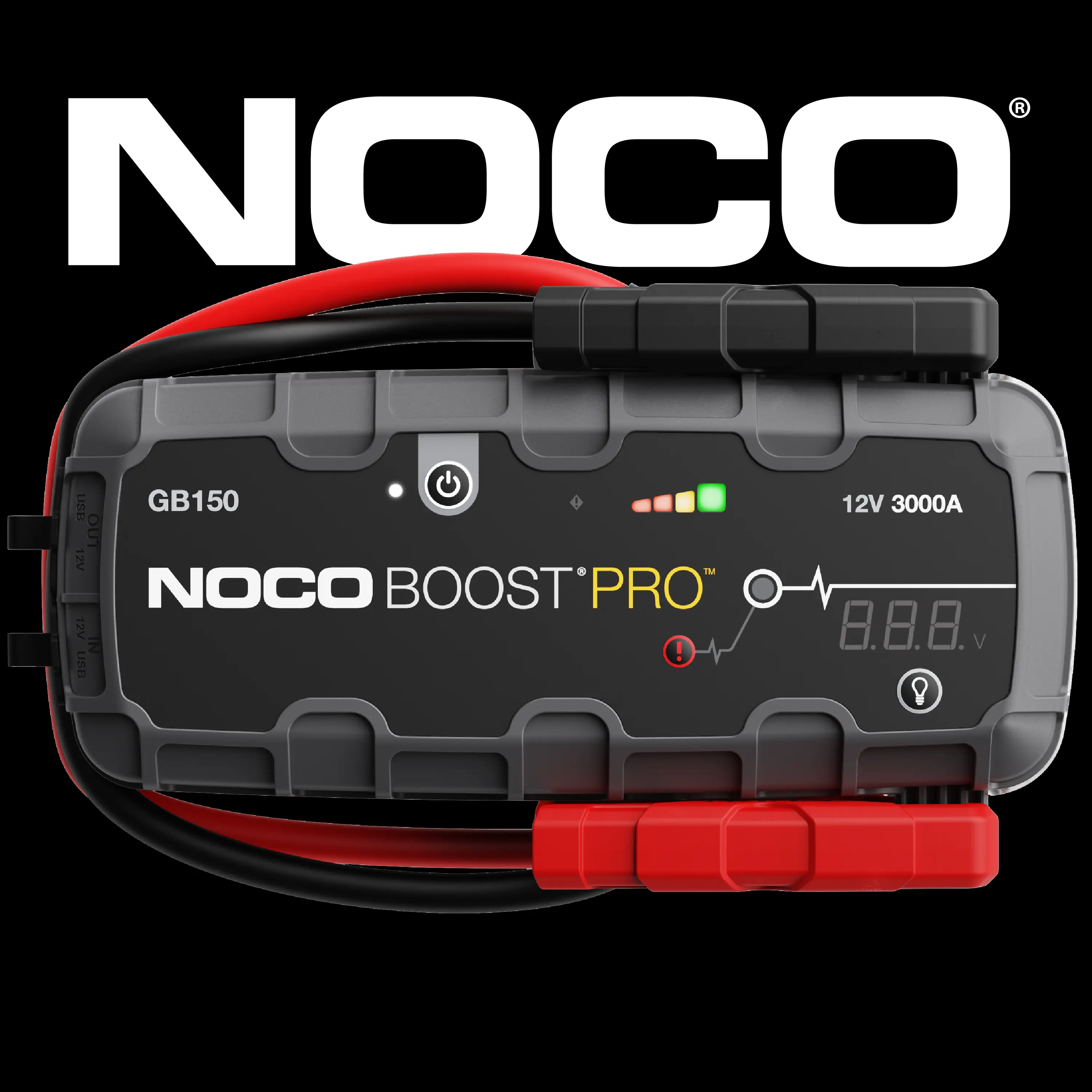 NOCO Boost Pro GB150 3000A UltraSafe Jump Starter for 9.0L Gasoline and 7.0L Diesel Engines NOCO Boost Pro GB150 3000A UltraSafe Jump Starter for 9.0L Gasoline and 7.0L Diesel Engines