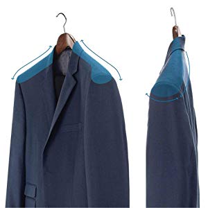 ZOBER 6 Pack High-Grade Wooden Suit Hangers for Men, Extra Wide Shoulder Hangers with Non Slip Pants Bar, Smooth Finish, 360 Swivel Hook, Jacket Hanger, Heavy Duty Wide Hanger for Closet ZOBER 6 Pack High-Grade Wooden Suit Hangers for Men, Extra Wide Shoulder Hangers with Non Slip Pants Bar, Smooth Finish, 360 Swivel Hook, Jacket Hanger, Heavy Duty Wide Hanger for Closet