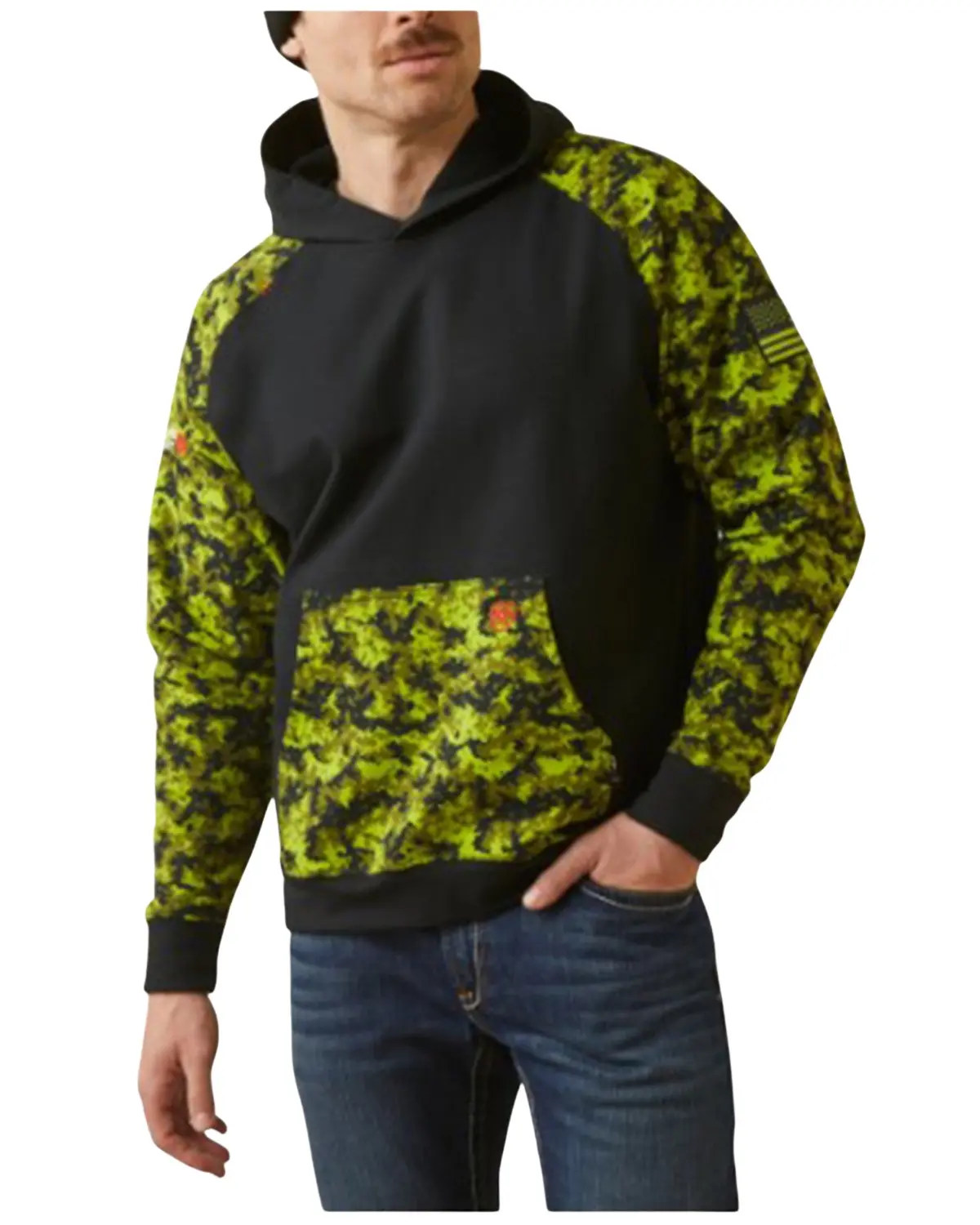Ariat Men's Men'S Fr Durastretch Patriot Hoodie - 10046610