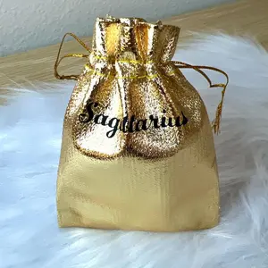 Shiny Glam Gold Metallic Party Favor Gift Bags Bachelorette Parties, Birthdays, Weddings, Special Events Pouch