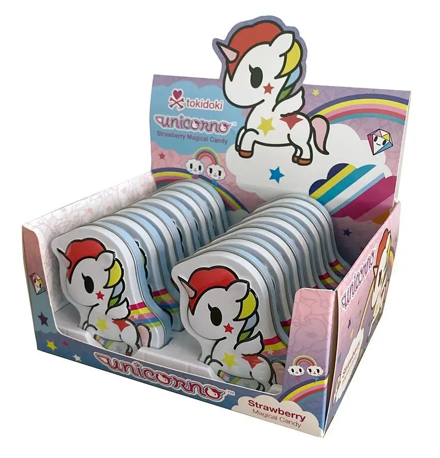 Boston America Tokidoki Unicorno Unicorn Candy Tin 12 ct