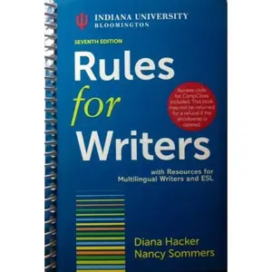 USED-RULES FOR WRITERS-W/ACCESS >CUSTOM< by Author (Paperback)