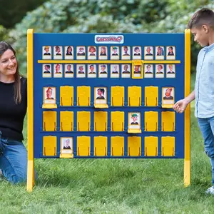 Giant Guess Who Game Oversized Board Indoor Outdoor Family Play Party Fun New