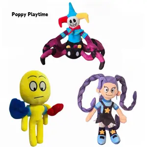 Poppy Playtime Chapter 5 3Pcs Plush Set | Prototype 1006, Spider Clown, Player Doll & Lily, Soft Game Plushies, Perfect Gift for Fans, cute girly gifts  plushies