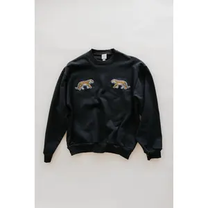 Tiger Patch Sweatshirt - Black
