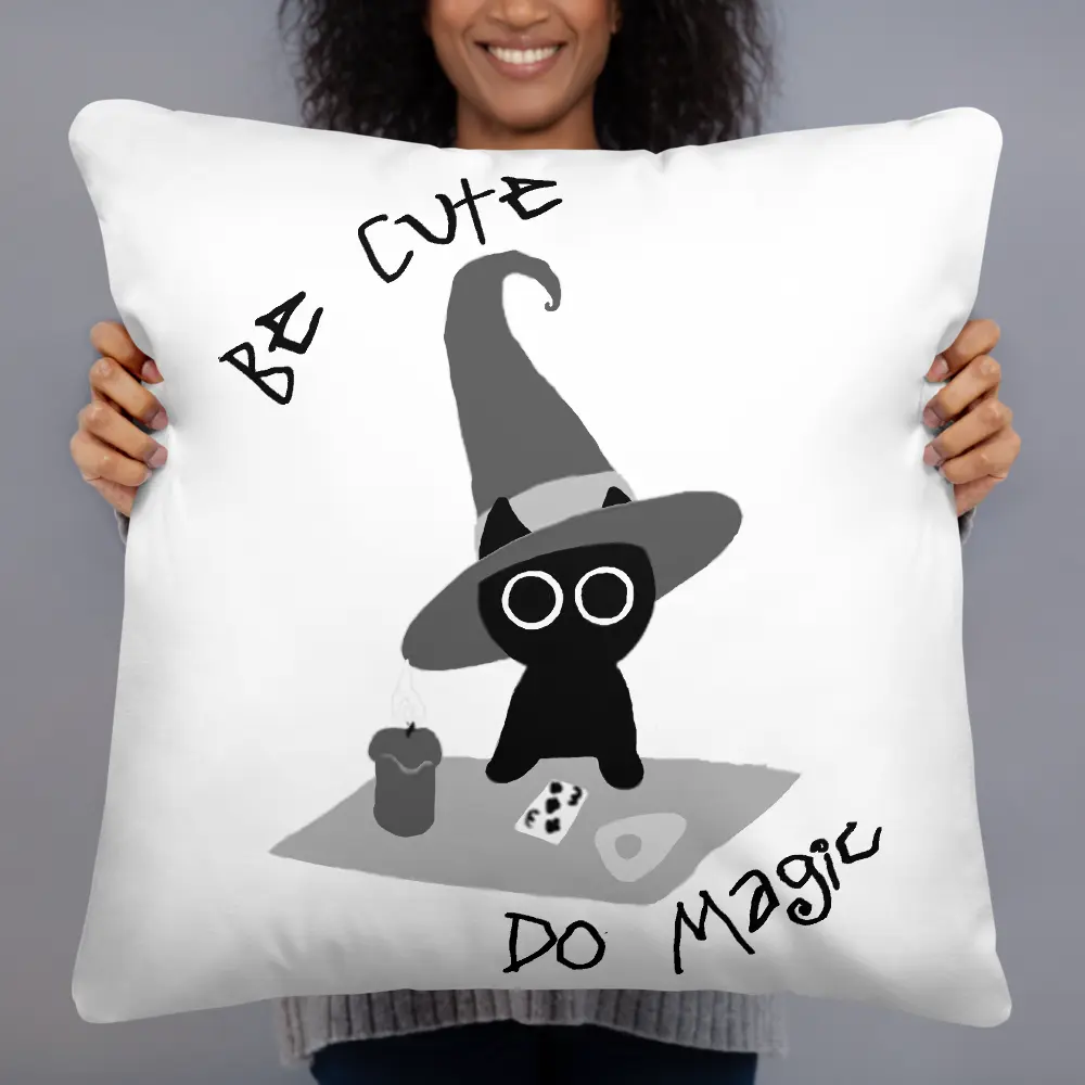 Be Cute Do Magic Pillow