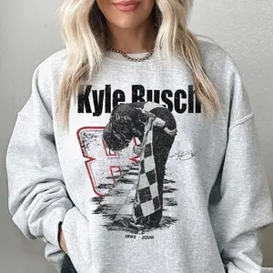 Kyle Busch Tribute Nascar Vintage Sweatshirt