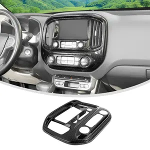 For Chevy Colorado 2014+/ GMC CANYON 2014-2022 Center Console GPS Navigation Panel Cover Car Interior Accessories Automotive Truck