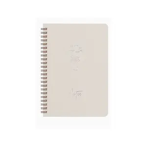 Spiral Notebook, 2/4 Counts Hardcover Spiral Notebook, 80 Sheets 160 Pages Notebook, Stationery Supplies for Students & Office Use