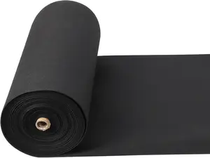 Geotextile Landscape, 4ft x 50ft & 6oz Geotextile Fabric, PP Drainage 350N Tensile Strength & 440N Load Capacity, for Driveway & Road Stabilizationr, Erosion Control, French Drains