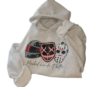 Masked Men Hoodie, Bookish Shirt, Halloween crewneck, High quality Hoodie, Womens , Mens hoodie, Fall sweaters Casual Sweatshirt T-Shirt