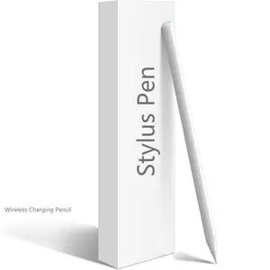 Magnetic Wireless Charging Stylus Pen, 1 Count Rechargeable Stylus Pen, High Precision Smooth Writing Pen for iPad 2018-2024 Models