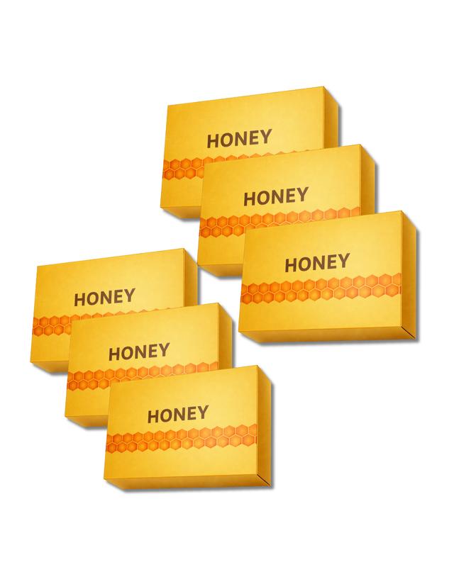 Energy Honey Pack with Royal Jelly and Bee Pollen, 12 Sachets, 20g Each, Rich Natural Sweetener for Tea, Perfect for New Year Healthy Habits and Winter Wellness, Convenient Single-Serve Packs for Travel, Work, or Daily Gym Use.