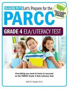 USED-Let's Prepare for the Parcc Grade 4 Ela/Literacy Test by Barron's Educational Series (Paperback)