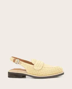 GENTLE SOULS - Caleb Raffia Slingback