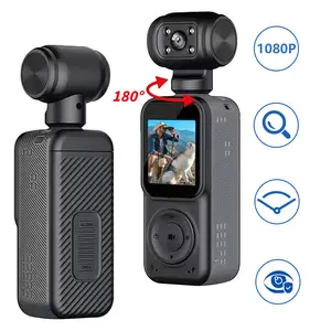 1080P action camera, 180° rotatable Digital camera, wireless WiFi hotspot,Wifi Sports Camera,Vlogging camera,handheld camera,Video Recording Camera,video and video blog camera,first-person camera, travel creator's essential tool,men's gift