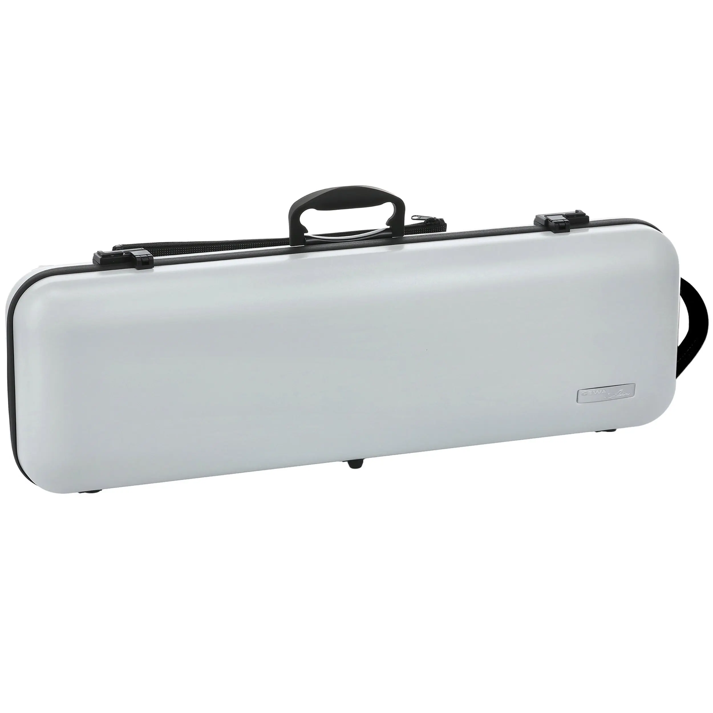 GEWA Violin Case, Air 2.1, Oblong, 4/4, White/Black, Matte, w/Subway Handle
