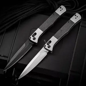 4170 Lightweight Folding Pocket Knife, Carbon Fiber-Aluminum Handle, High Hardness Blade for Fruit Cutting, Camping & Hiking Camp Kitchen Tool, Father's Day Gift