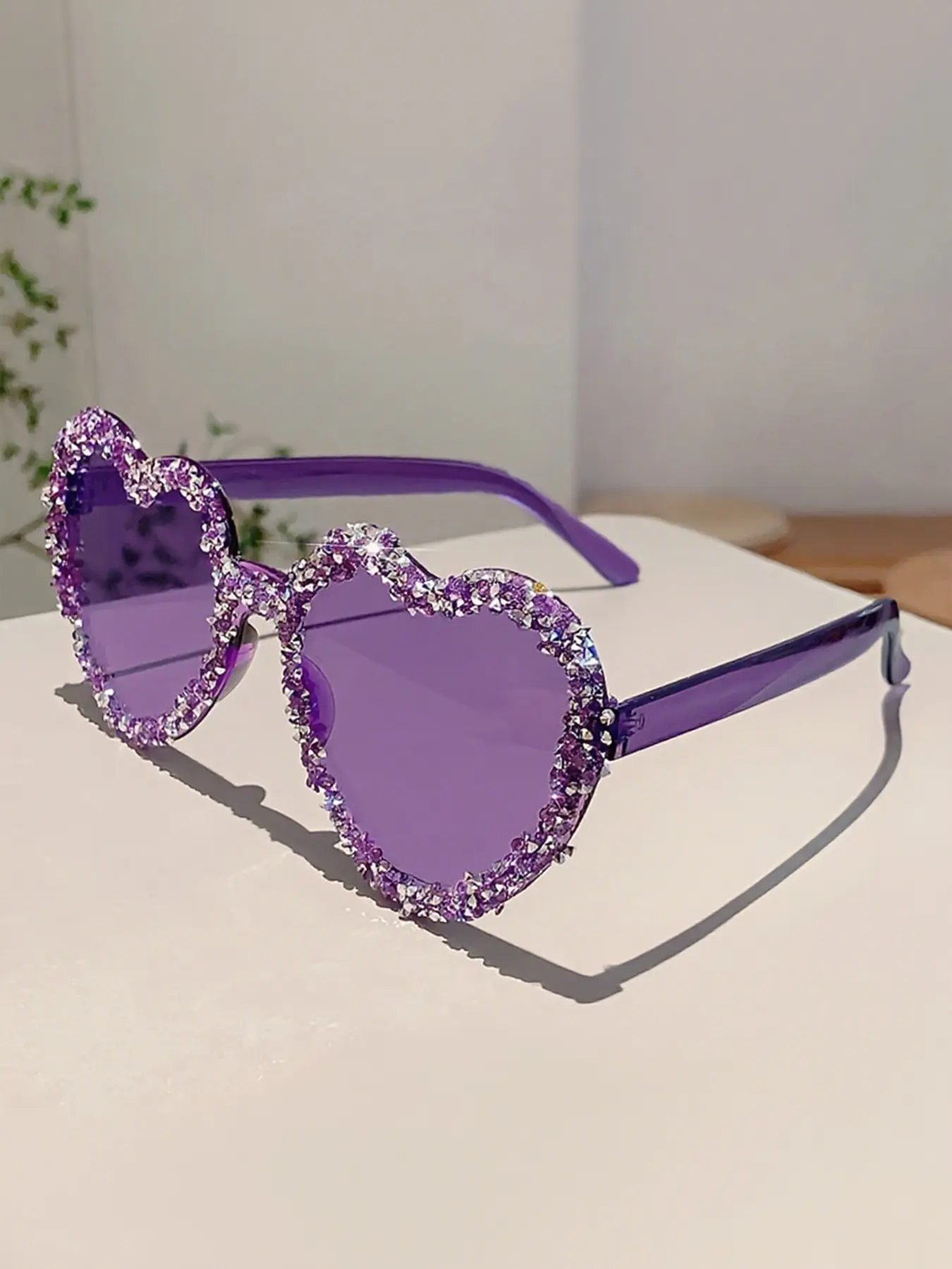 Frameless candy color sunglasses Vintage Rectangle Sunglasses Rimless Frameless Candy Color  main image 2