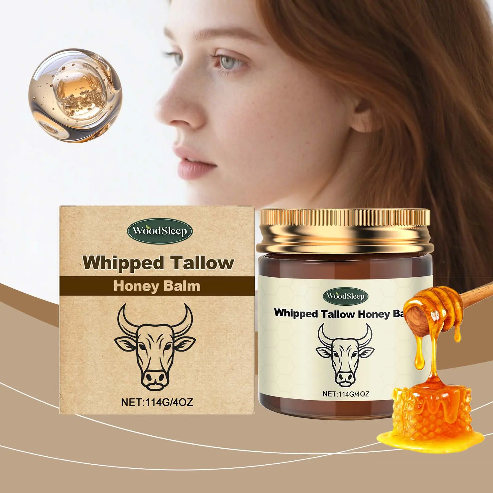Butter Moisturizing Soothing Cream Moisturizing Gentle Moisturizing, Wrinkle Relief Moisturizing, Soothing Skincare Body Cream Face Cream Moisturizer Moisture