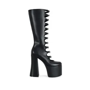 TOMLIN-BLACK PLATFORM BOOT