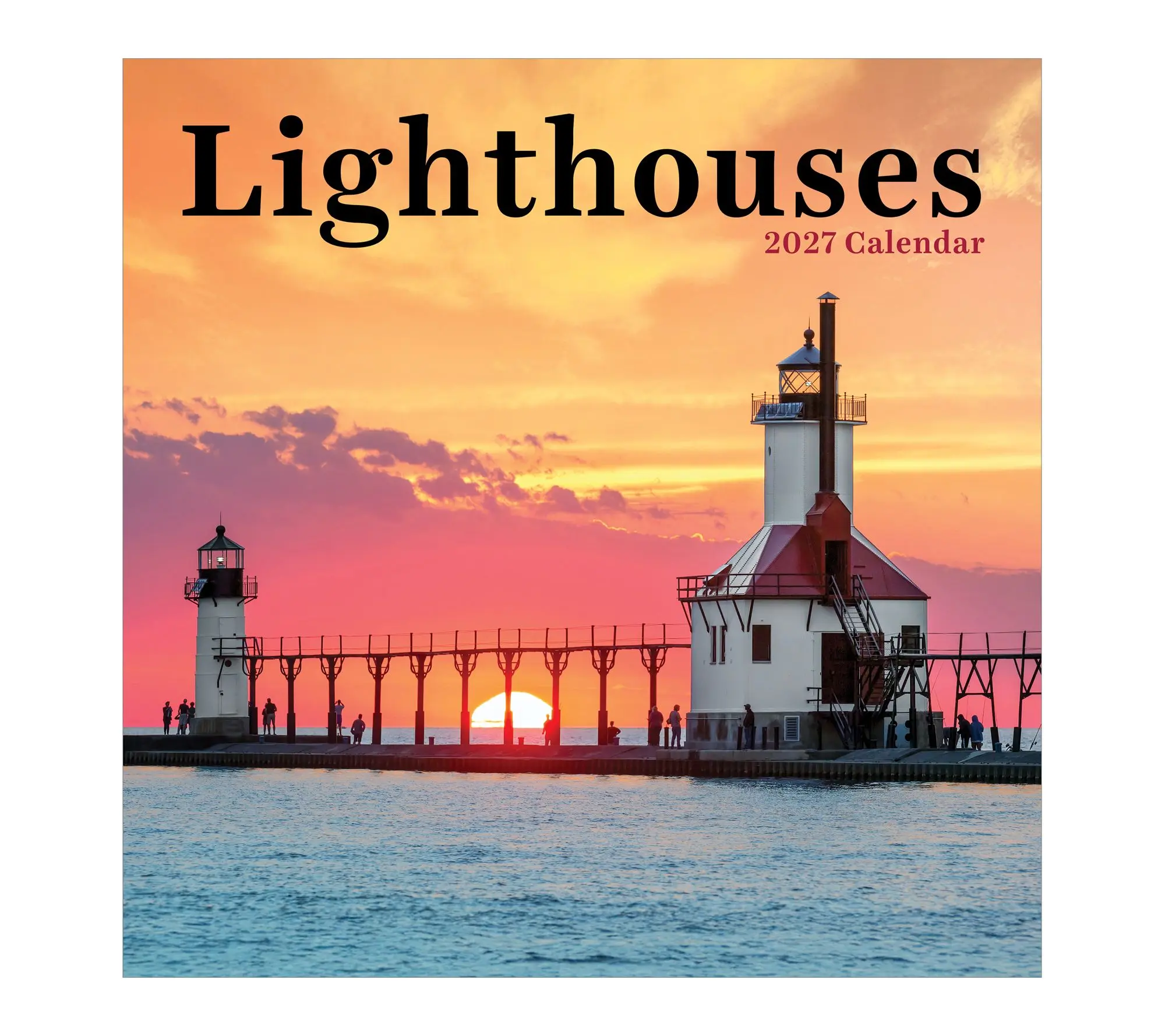 TF Publishing 2027 Lighthouses Wall Calendar