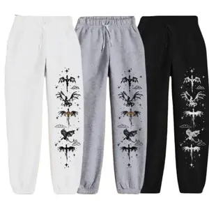 Vintage Fourth Wing Sweatpants, Basgiath War College Pants, Xaden Riorson, Rebecca Yoros, Fantasy Romance Book Sweatpants, Bookish Gift - Trendy Top Sweatpants, Unisex Cotton Graphic Casual Sweatpants, Gift For Fan, Men and Women, Best Gift 8