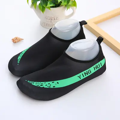 Black with green hook