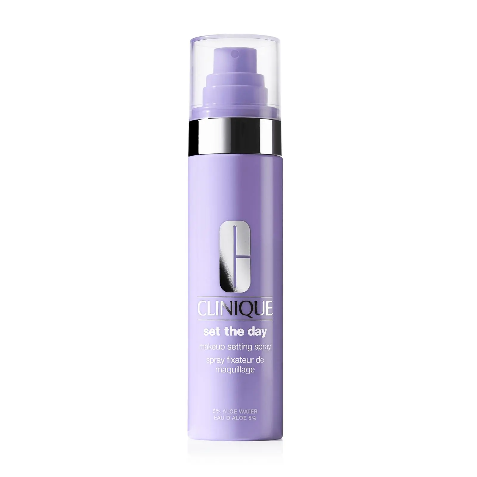[Clinique] Set The Day Makeup Setting Spray With Aloe Water + Antioxidants | Sets Makeup All Day | Soothing + Hydrating Face Mist | Alcohol-Free + Suitable For Sensitive Skin