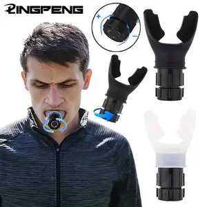 Portable Breathing Exercise Tool, Adjustable Resistance Breathing Fitness Exerciser, LINGPENG Lung Exercise Tool for Home Gym Workout, Home Training Equipment