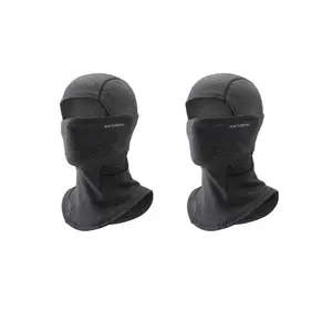 ROCKBROS 2 Counts Cold Weather Windproof Thermal Winter Balaclava Ski Mask Neck Warmer Hood for Outdoor Activities Full-Face & Neck Coverage - Skiing