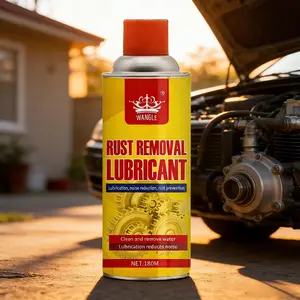 Enhanced powerful rust removal and lubrication sprayPrevent corrosion, quickly loosen stuck components