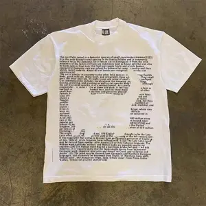 Korean Style Oversized Cat Graphic T-Shirt | Literary Aesthetic Tee | Unisex White | 100% Cotton | sku gzvfaonfid
