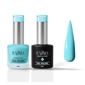 91. Powder Blue- Nail Polish & Gel Polish Duo